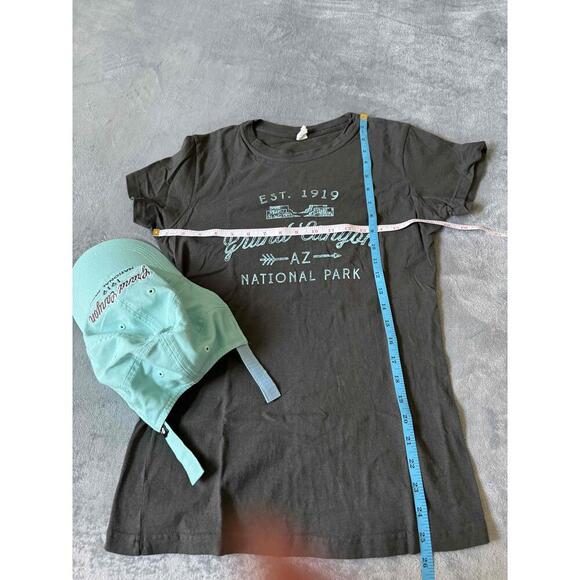 Tultex Grand Canyon AZ Graphic Tee & Baseball Cap Casual Set Apparel Set Large - Picture 8 of 8